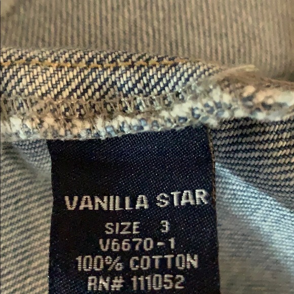 NWT Denim Overall Skirt Size 3 - Picture 7 of 7